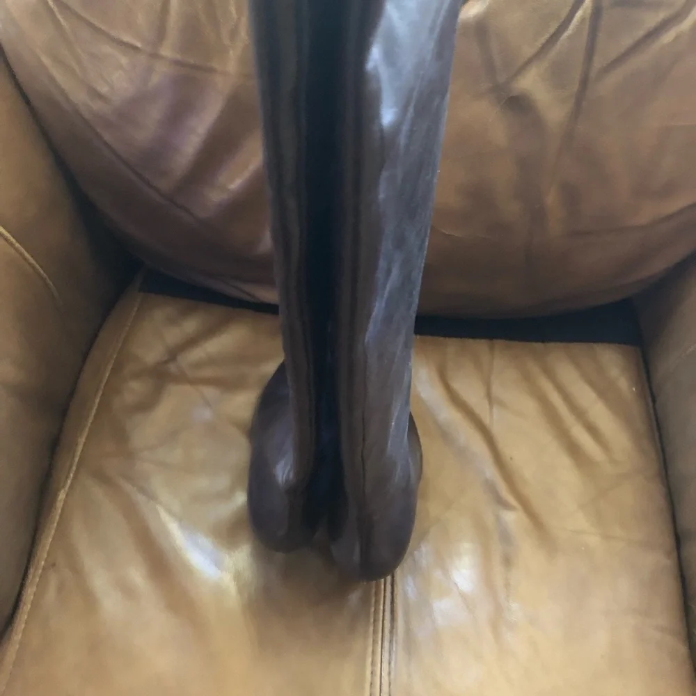 The Row Bourgeoise Leather Boots - Picture 2 of 5